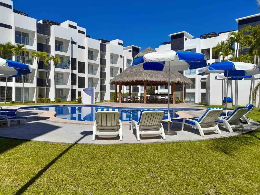 Cachito De Cielo, Departamento De Lujo 2 Habitaciones Y Alberca Manzanillo Exteriör bild